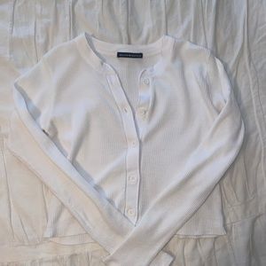 Brandy Melville thermal button up